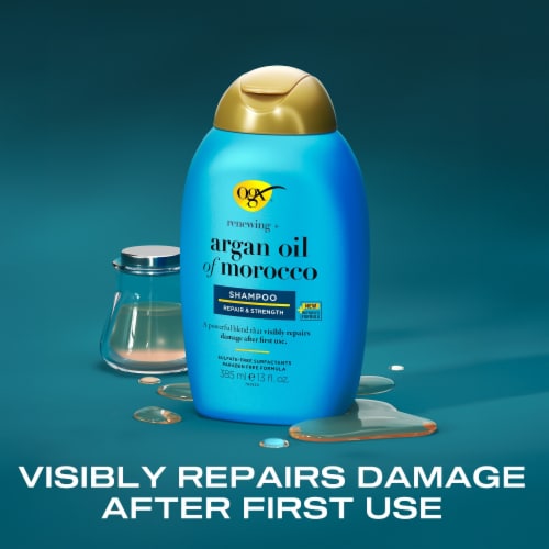 OGX® Renewing Argan Oil of Morocco Shampoo Perspective: left