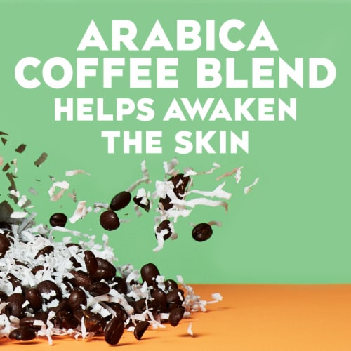 OGX Smoothing + Coconut Coffee Scrub & Wash Perspective: left
