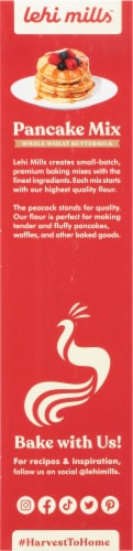 Lehi Roller Mills™ Original Whole Wheat Buttermilk Pancake Mix Perspective: left