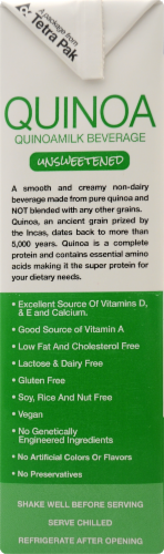 Suzie's Unsweetened Quinoamilk Beverage Perspective: left