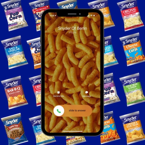 Snyder of Berlin® Bar-B-Q Potato Chips Perspective: left