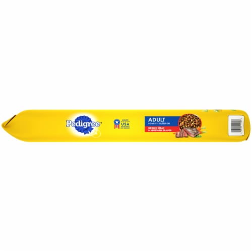 Pedigree® Adult Complete Nutrition Grilled Steak & Vegetable Flavor Dry Dog Food Perspective: left