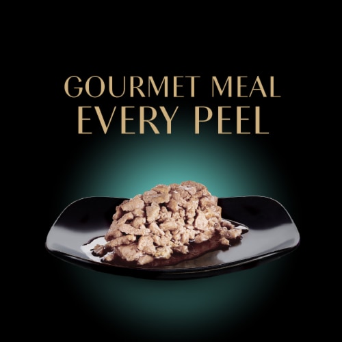 Sheba Perfect Portions Adult Wet Cat Food Cuts in Gravy Sustainable Tuna Perspective: left