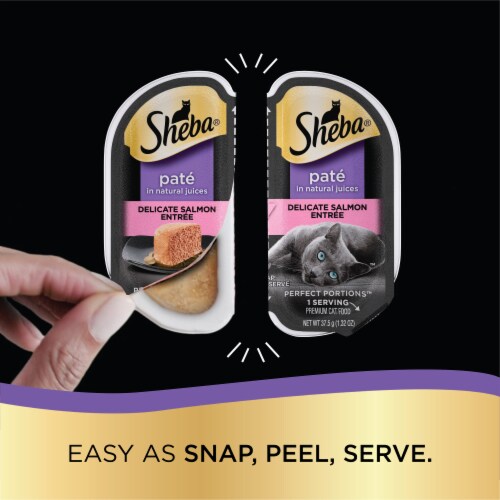 Sheba® Perfect Portions Pate Wet Cat Food Multipack Perspective: left