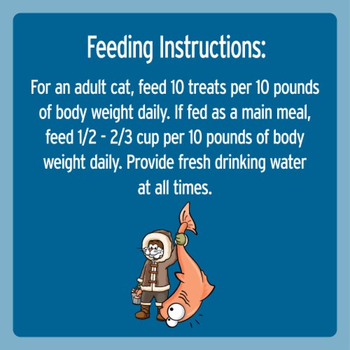 Temptations Jumbo Stuff Savory Salmon Flavor Cat Treats Perspective: left