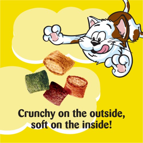 Temptations™ Purricorn™ Chicken Dairy & Shrimp Flavored Cat Treats Perspective: left