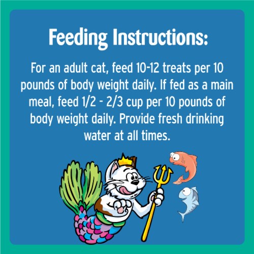 Temptations™ Meowmaid™ Salmon & Tuna Cat Treats Perspective: left