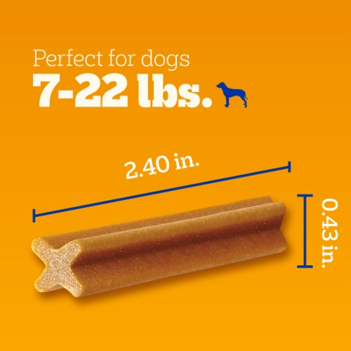 Pedigree Dentastix Original Adult Toy/Small Dog Dental Chew Dog Treats Chicken Flavor Perspective: left