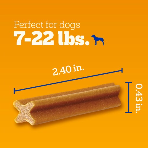 Pedigree Dentastix Original Adult Toy/Small Dog Dental Chew Dog Treats Chicken Flavor Perspective: left