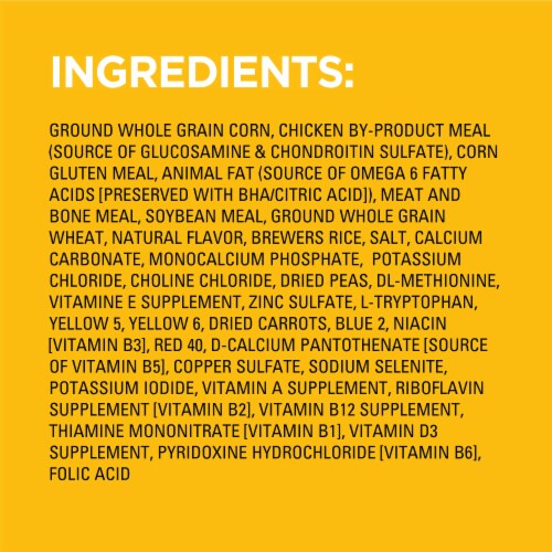Pedigree® Small Dog Complete Nutrition Roasted Chicken Rice & Vegetable Flavor Adult Dry Dog Food Perspective: left