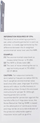 Flents® Protechs™ Quiet Please® Foam Ear Plugs Perspective: left