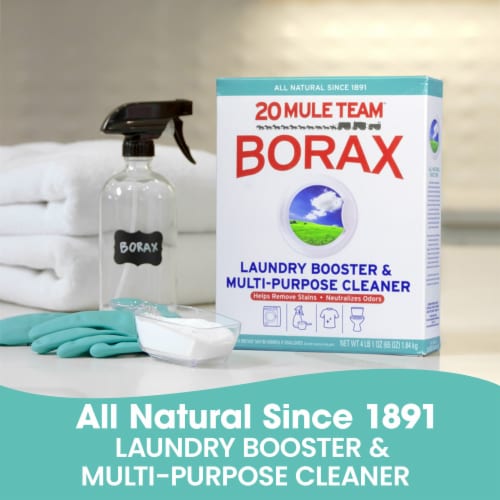 20 Mule Team® Borax Detergent Booster Perspective: left