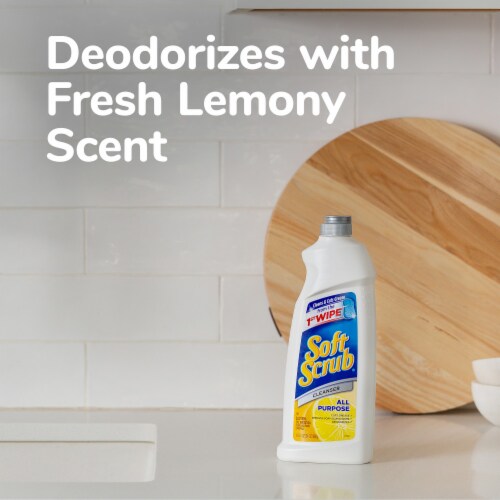 Soft Scrub All Purpose Lemon Cleanser Perspective: left