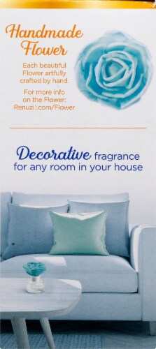 Renuzit Snuggle Linen Escape Flower Diffuser Perspective: left