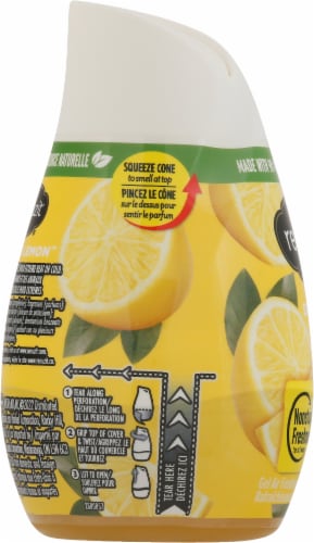Renuzit® Sparkling Lemon™ Adjustables Gel Air Freshner Perspective: left