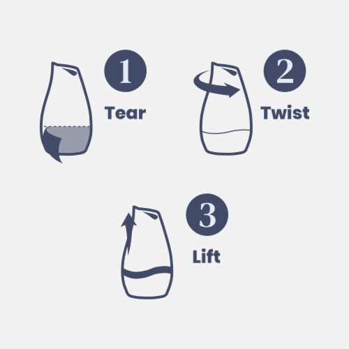Renuzit® After the Rain Gel Air Fresheners Value Pack Perspective: left