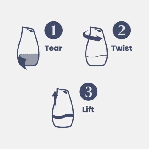 Renuzit® After the Rain Gel Air Fresheners Value Pack Perspective: left