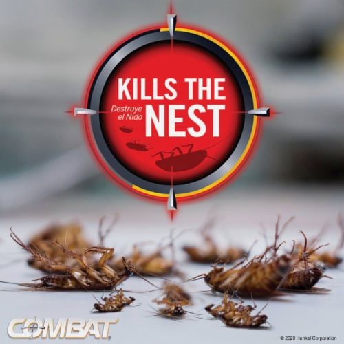 Combat® Max Roach Killing Gel Perspective: left