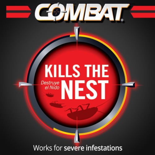 Combat® Roach Killing Bait Perspective: left