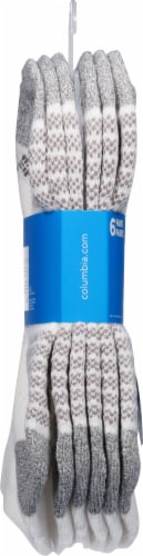 Columbia No Show Socks - L White Perspective: left