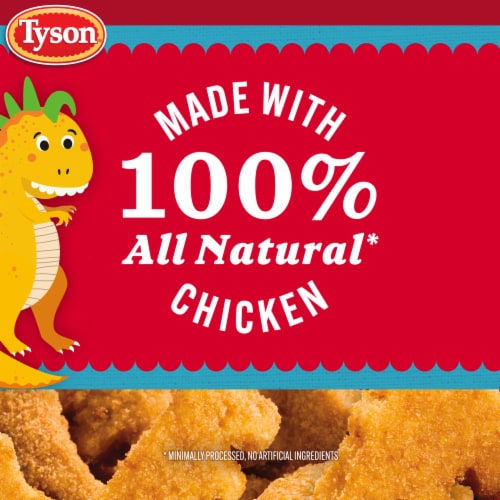 Tyson® Fully Cooked Fun Nuggets with Whole Grain Breading Perspective: left