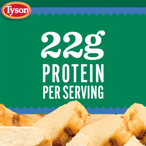 Tyson® Grilled & Ready® Fully Cooked Grilled Chicken Breast Strips Perspective: left