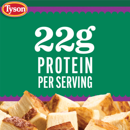 Tyson® Grilled & Ready® Fully Cooked Oven Roasted Diced Chicken Breast Perspective: left