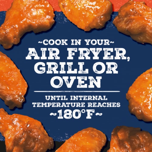 Tyson Buffalo Frozen Chicken Wings Perspective: left