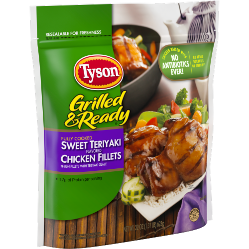 Tyson Grilled & Ready Sweet Teriyaki Frozen Chicken Fillets