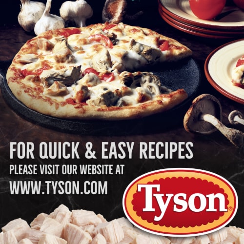 Tyson® Premium Chunk White Chicken Breast Perspective: left