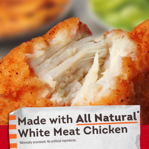 Tyson Spicy Chicken Breast Sliders Perspective: left
