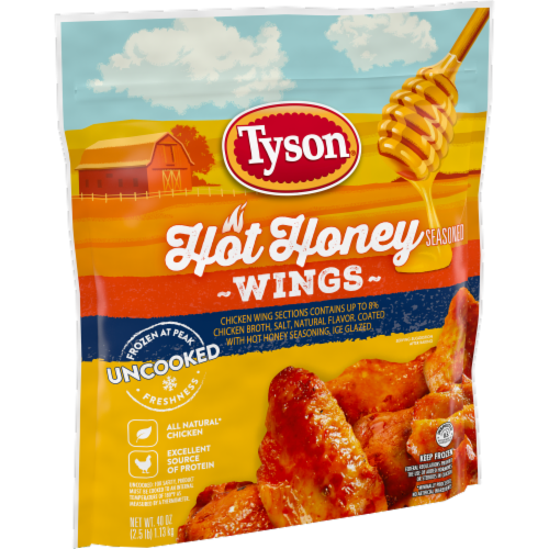 Tyson® Hot Honey Frozen Chicken Wings Perspective: left