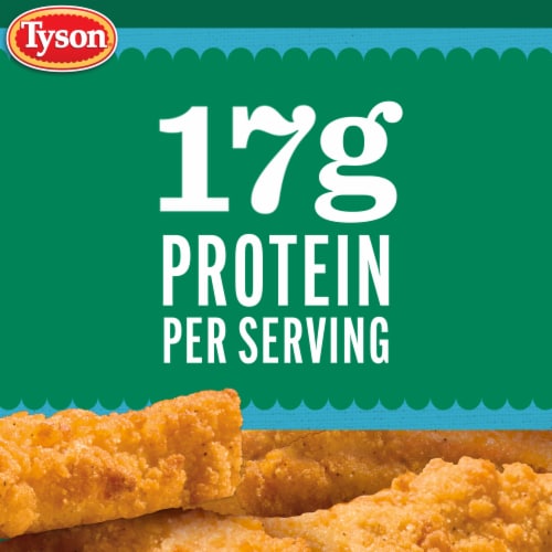 Tyson Frozen Lightly Breaded Chicken Strips Perspective: left