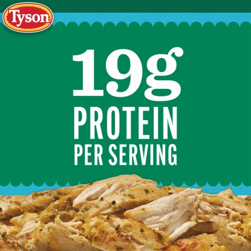 Tyson Frozen Salsa Verde Seasoned Pulled Chicken Breast Perspective: left