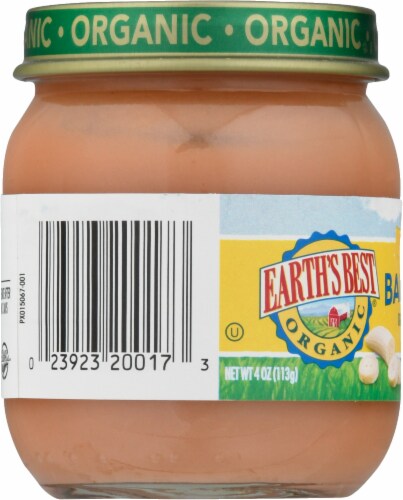 Earth's Best Organic® Bananas Stage 2 Baby Food Perspective: left