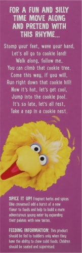 Earth's Best® Organic Oatmeal Letter of the Day Cinnamon Cookies® Perspective: left