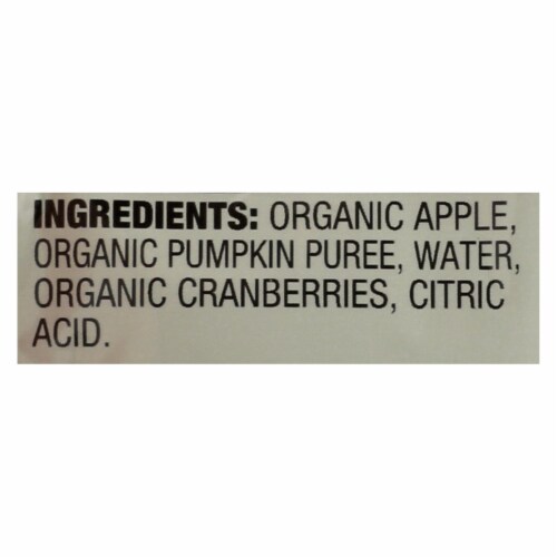 Earth's Best Organic® Stage 3 Pumpkin Cranberry & Apple Baby Food Puree Perspective: left