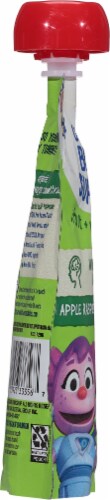 Earth's Best Organic® Brain Support Apple Raspberry Avocado Baby Food Pouch Perspective: left
