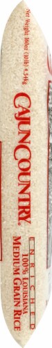 Cajun Country Enriched 100% Louisiana Medium Grain Rice Perspective: left