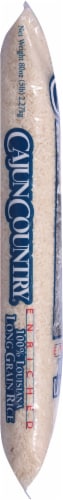 Cajun Country® Enriched 100% Louisiana Long Grain Rice Perspective: left