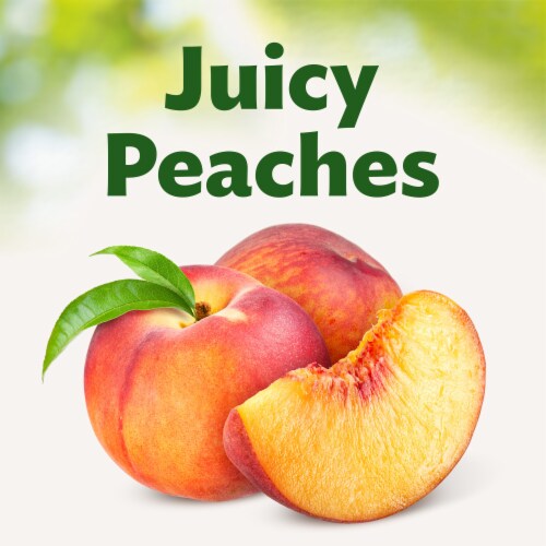 Del Monte® Yellow Cling Sliced Peaches in Heavy Syrup Canned Fruit Perspective: left