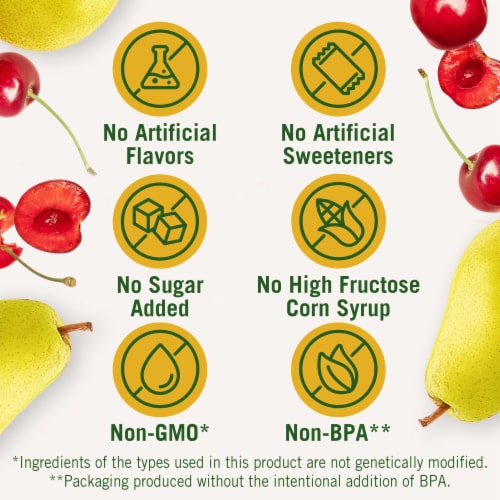 Del Monte® Cherry Flavored Mixed Fruit Cup No Sugar Added 4 Pack Perspective: left