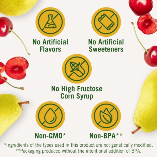 Del Monte® Cherry Flavored Mixed Fruit Fruit Cup Snacks in 100% Juice 12 Pack Perspective: left