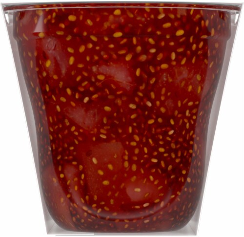 Del Monte® Fruit Refreshers Pears & Chia in Blackberry Flavored Limeade Fruit Cup® Perspective: left