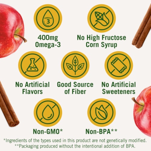 Del Monte® Fruit & Oats Peach Cinnamon Spice Fruit Cup Perspective: left