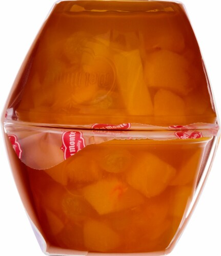 Del Monte Bubble Fruit Tropical Mixed Fruit Cups Perspective: left