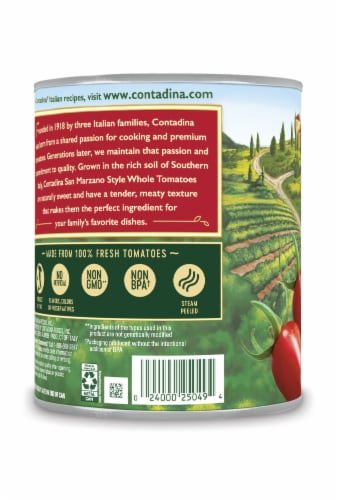 Contadina® San Marzano Style Whole Tomatoes Perspective: left