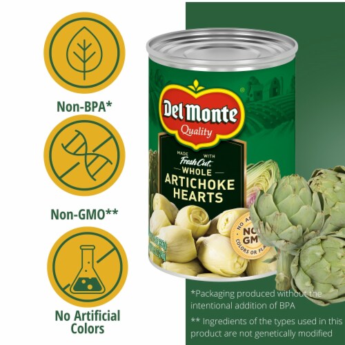 Del Monte® Whole Artichoke Hearts Perspective: left