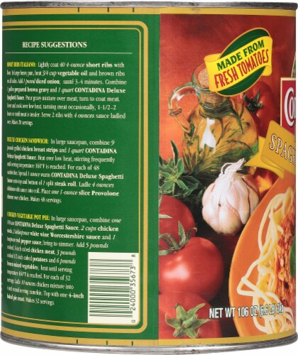 Contadina® Spaghetti Sauce Perspective: left