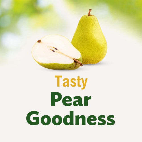 Del Monte No Sugar Added Diced Pears Fruit Cup Snacks Perspective: left